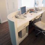 Front desk of an office